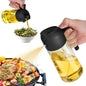 16Oz Cooking Oil Dispenser Bottle for Kitchen 2-In-1 Olive Oil Dispenser and Oil Spray