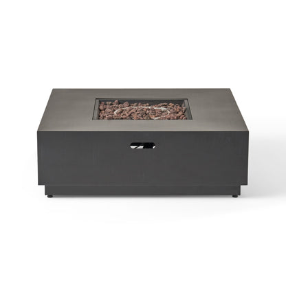 40'' SQUARE IRON FIRE PIT - 50 000 BTU