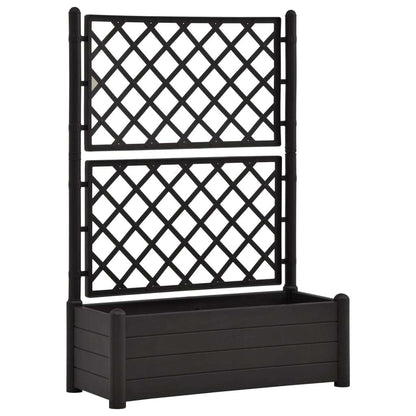 Garden Planter with Trellis