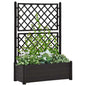 Garden Planter with Trellis