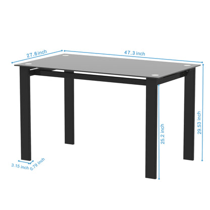 5-piece dining table set;  dining table and chair for 4